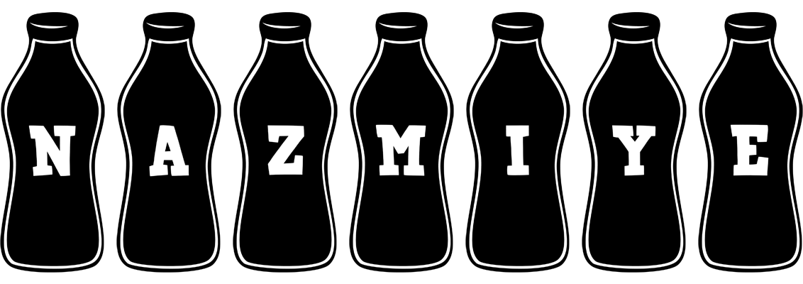 Nazmiye bottle logo