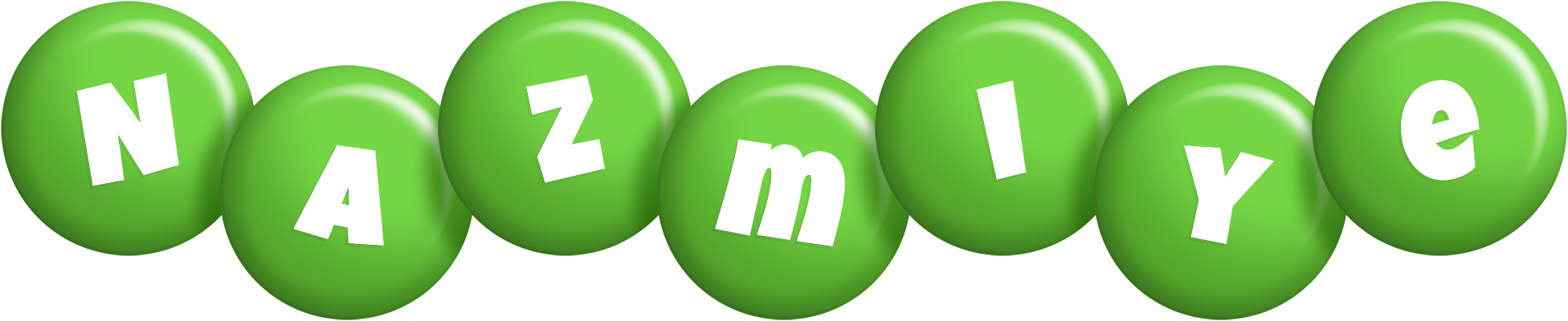 Nazmiye candy-green logo