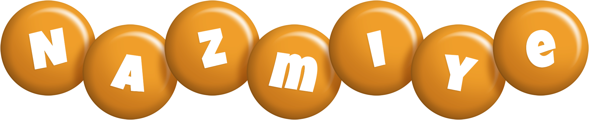 Nazmiye candy-orange logo