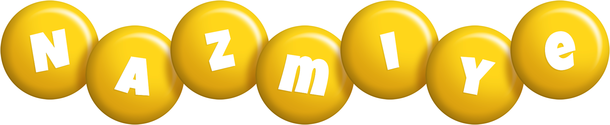 Nazmiye candy-yellow logo