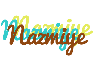 Nazmiye cupcake logo
