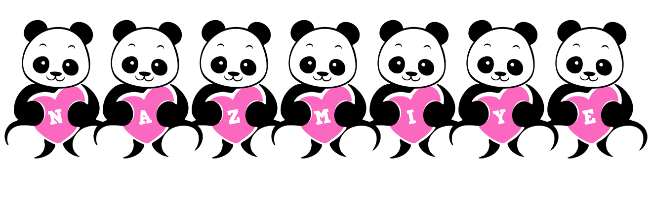 Nazmiye love-panda logo
