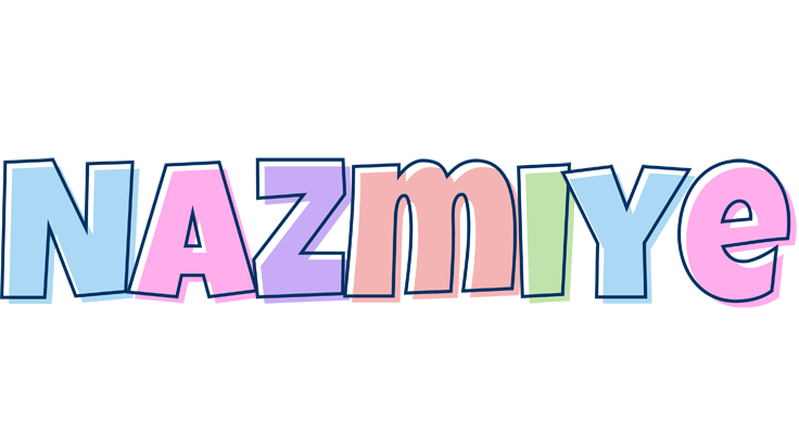 Nazmiye pastel logo