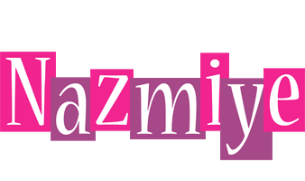 Nazmiye whine logo