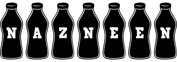 Nazneen bottle logo