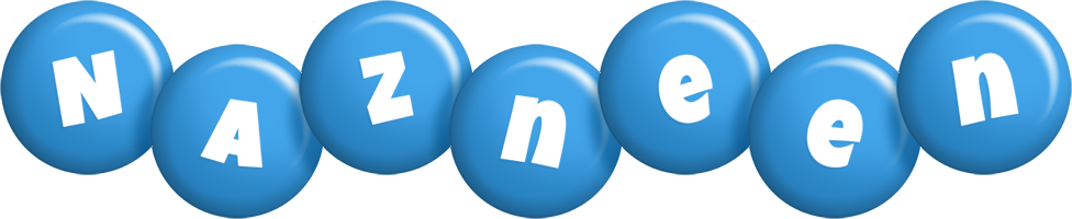 Nazneen candy-blue logo