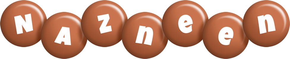 Nazneen candy-brown logo