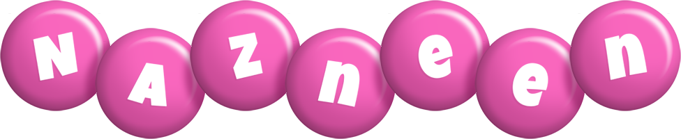 Nazneen candy-pink logo