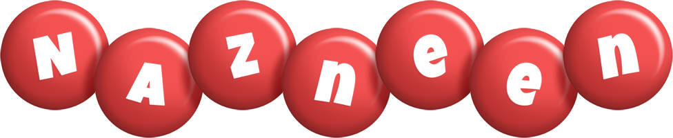 Nazneen candy-red logo