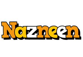 Nazneen cartoon logo