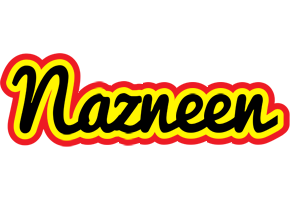 Nazneen flaming logo