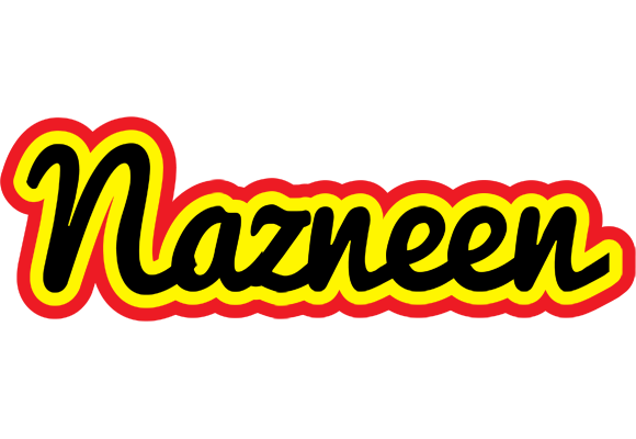 Nazneen flaming logo