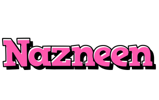 Nazneen girlish logo