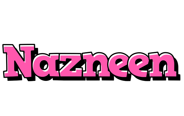 Nazneen girlish logo