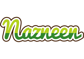 Nazneen golfing logo