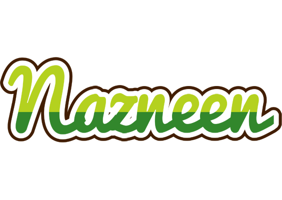 Nazneen golfing logo