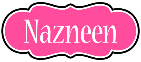 Nazneen invitation logo