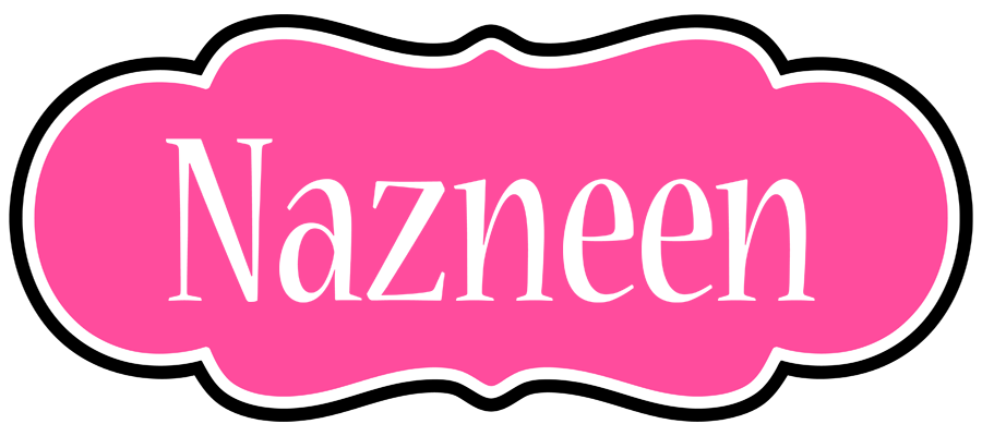 Nazneen invitation logo