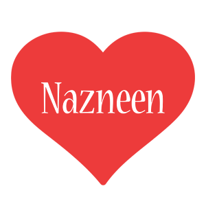 Nazneen love logo