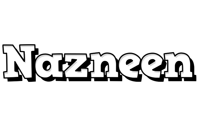 Nazneen snowing logo