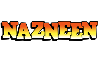 Nazneen sunset logo