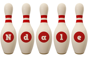 Ndale bowling-pin logo