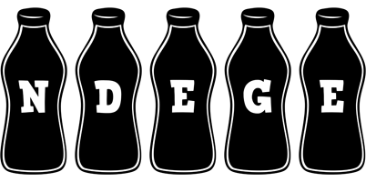 Ndege bottle logo