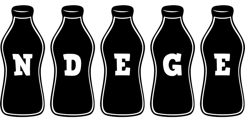 Ndege bottle logo