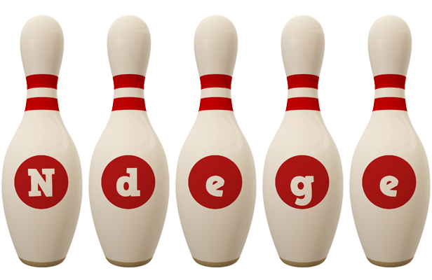 Ndege bowling-pin logo