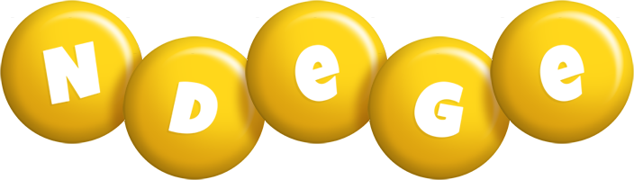 Ndege candy-yellow logo