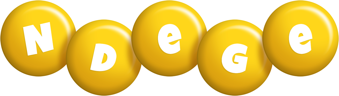Ndege candy-yellow logo