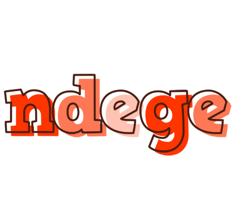 Ndege paint logo