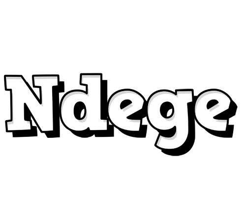 Ndege snowing logo