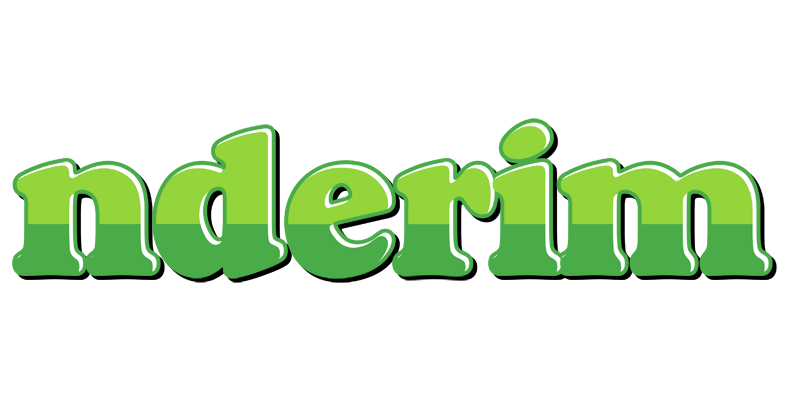 Nderim apple logo