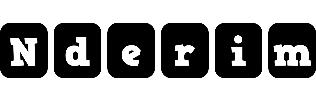 Nderim box logo