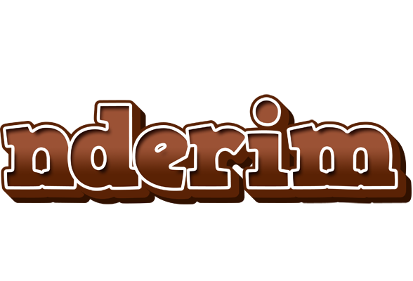 Nderim brownie logo