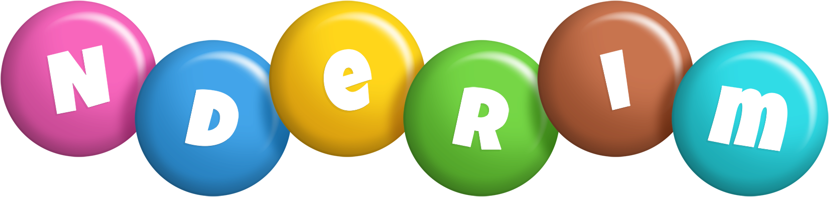 Nderim candy logo
