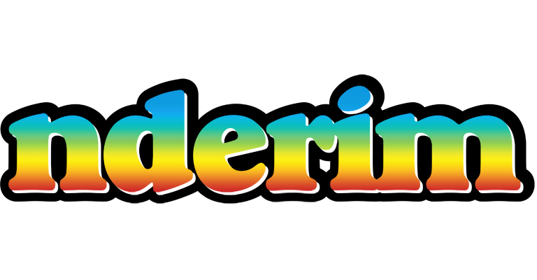 Nderim color logo