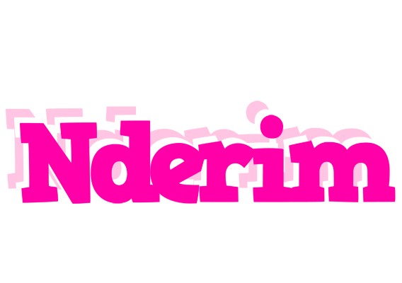 Nderim dancing logo