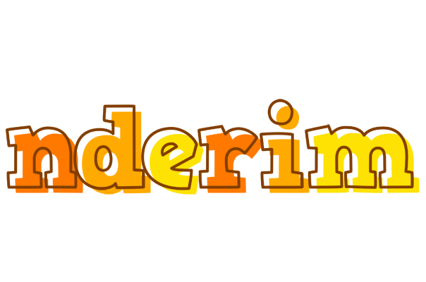 Nderim desert logo