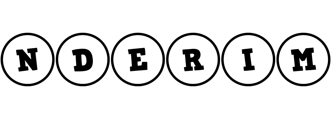 Nderim handy logo