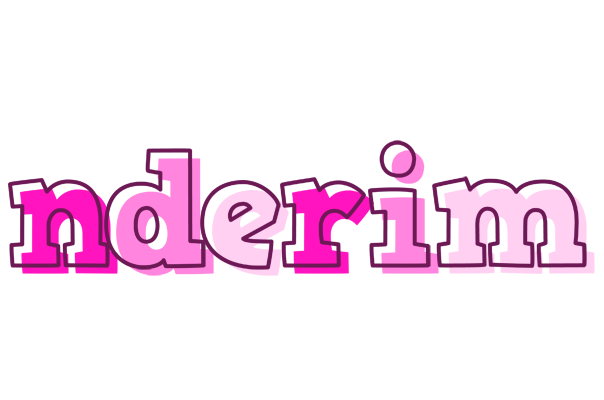 Nderim hello logo
