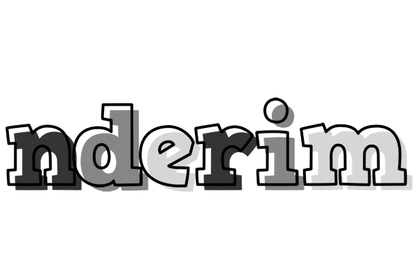 Nderim night logo