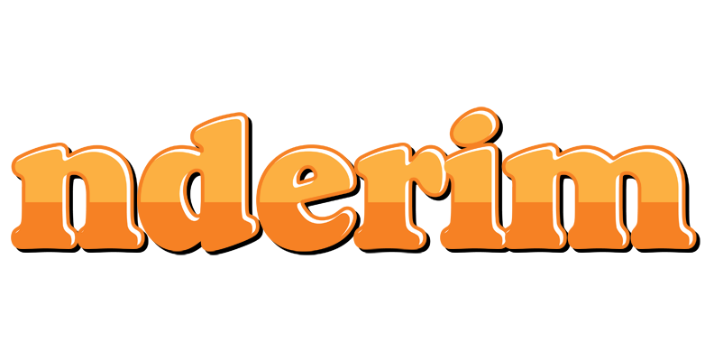 Nderim orange logo