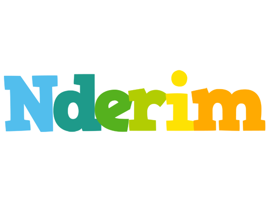Nderim rainbows logo