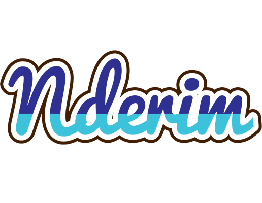 Nderim raining logo