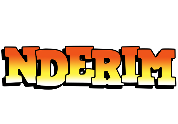 Nderim sunset logo