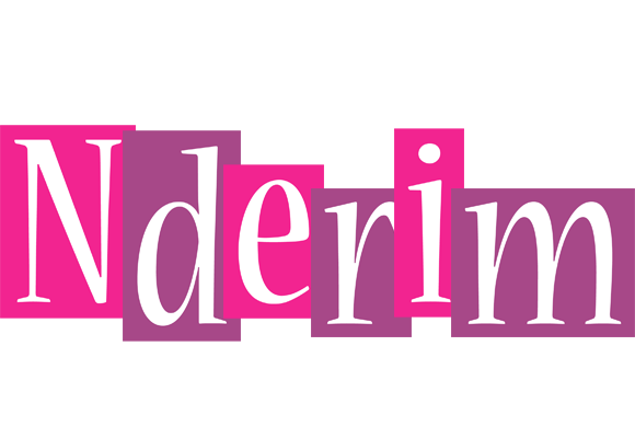 Nderim whine logo