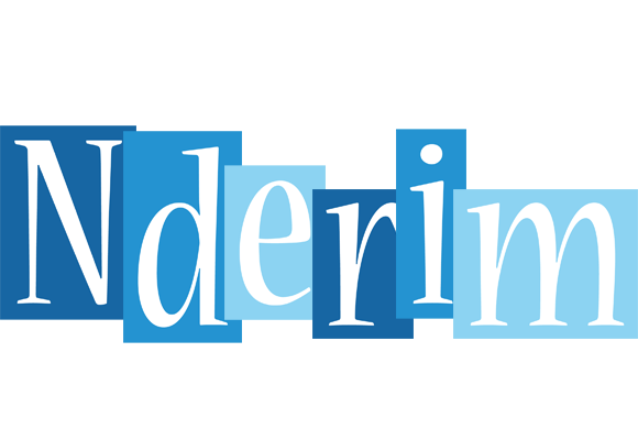 Nderim winter logo