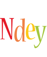 Ndey birthday logo